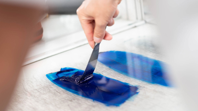 Спиртові та UF фарби - затверджених європейських виробників «Hubergroup Italia S.p.A.», Італія